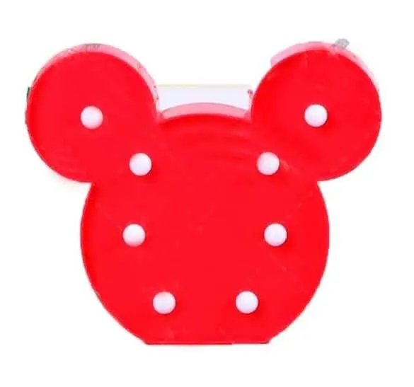 ADORNO LED MICKEY ROJO ADORNO LED MICKEY ROJO - Imagen 1