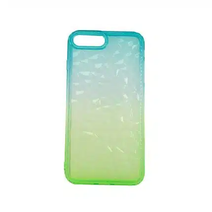 TPU MOD04 DIAM 2 COL  SAM S22+ - CELESTE / VERDE - XAEA