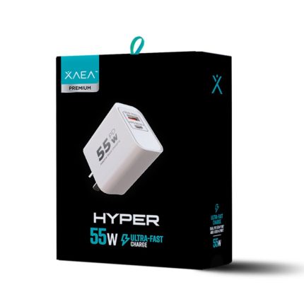 CARGADOR 220V MODX-516 HYPER - 5,4A - 1USB + 1TC - XAEA - BLANCO