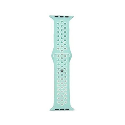 MALLA RELOJ MODS-765 SILICONA BICOLOR 42 - ST - CELESTE