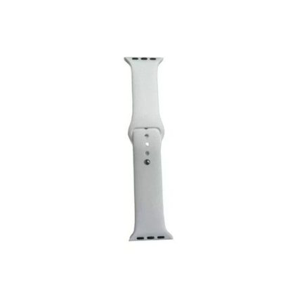 MALLA RELOJ MODS-753 SILICONA LISA 42 - ST - BLANCO