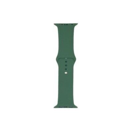 MALLA RELOJ MODS-753 SILICONA LISA 42 - ST - VERDE