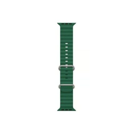 MALLA RELOJ MODS-755 SILICONA CORRUGADA 42 - ST - VERDE