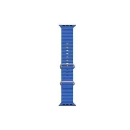 MALLA RELOJ MODS-754 SILICONA CORRUGADA 38 - ST - AZUL