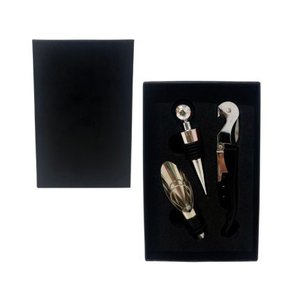 JUEGO DESCORCHADOR Y VERTEDOR MODS-798 - ST - NEGRO