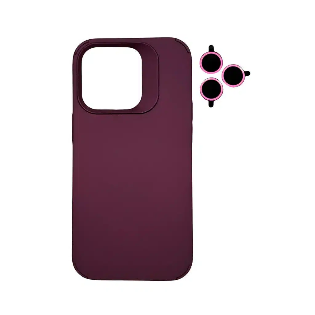 TPU MOD603 SILICONA LENS - IPH 14 - XAEA - BORDO TPU MOD603 SILICONA LENS - IPH 14 - XAEA - BORDO - Imagen 1