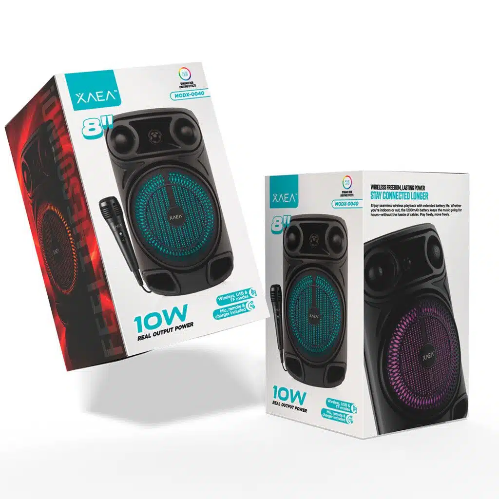 PARLANTE 8'' 1810 MODX-0040 - XAEA - NEGRO PARLANTE 8'' 1810 MODY-0040 - YEXA - NEGRO - Imagen 1