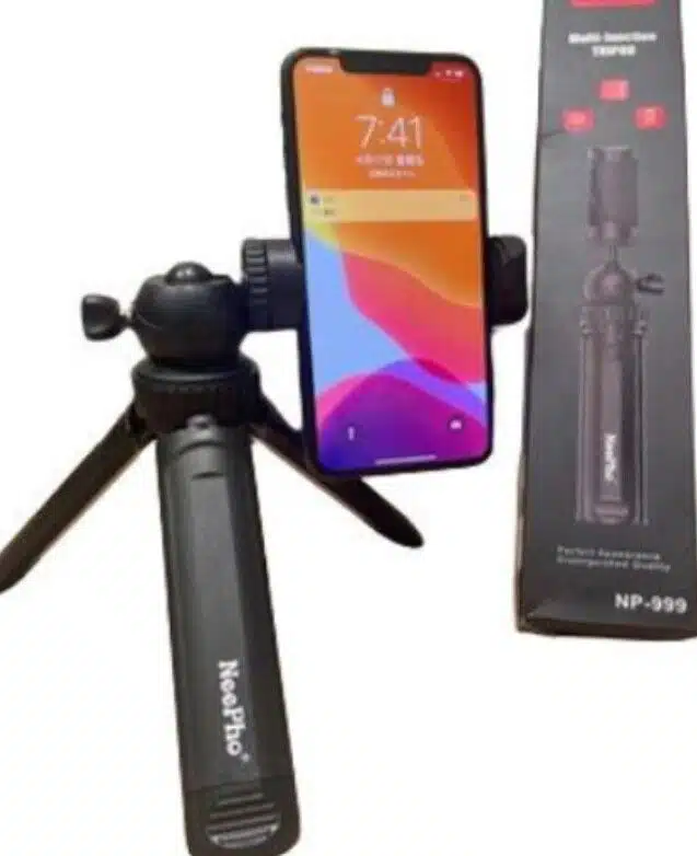 SOPORTE + SELFIE STICK EXTENSIBLE CON CABEZAL MOVIL MODV-009M - VARIOS - NEGRO SOPORTE + SELFIE STICK EXTENSIBLE CON CABEZAL MOVIL MODV-009M - VARIOS - NEGRO - Imagen 1