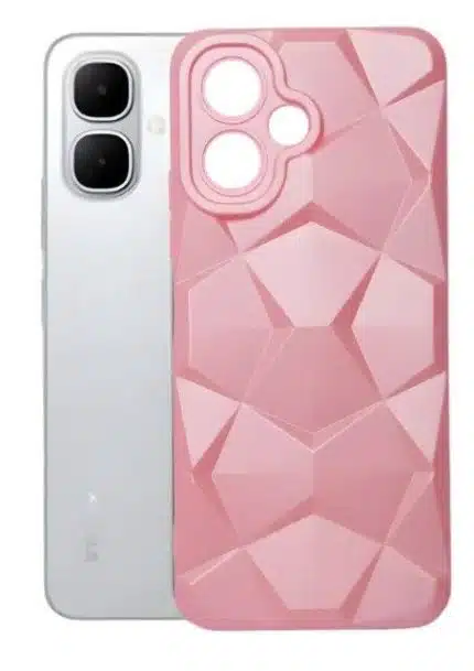 TPU MOD608 TEXTURA ROMBO - XIA REDMI NOTE 14 PRO - YEXA - ROSA