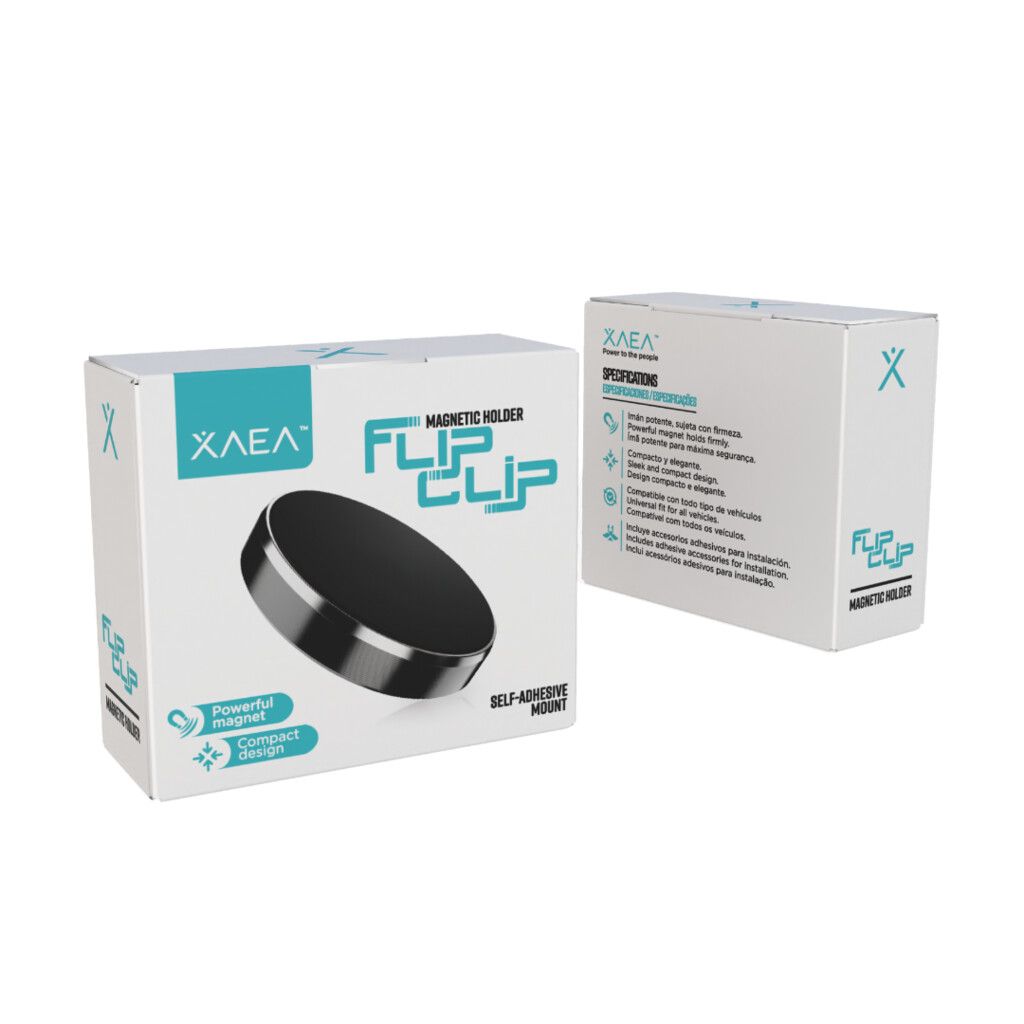 HOLDER MAGNETICO FIJO MODX-057 FLIP CLIP - XAEA - NEGRO HOLDER MAGNETICO FIJO MODX-057 FLIP CLIP - XAEA - NEGRO - Imagen 1
