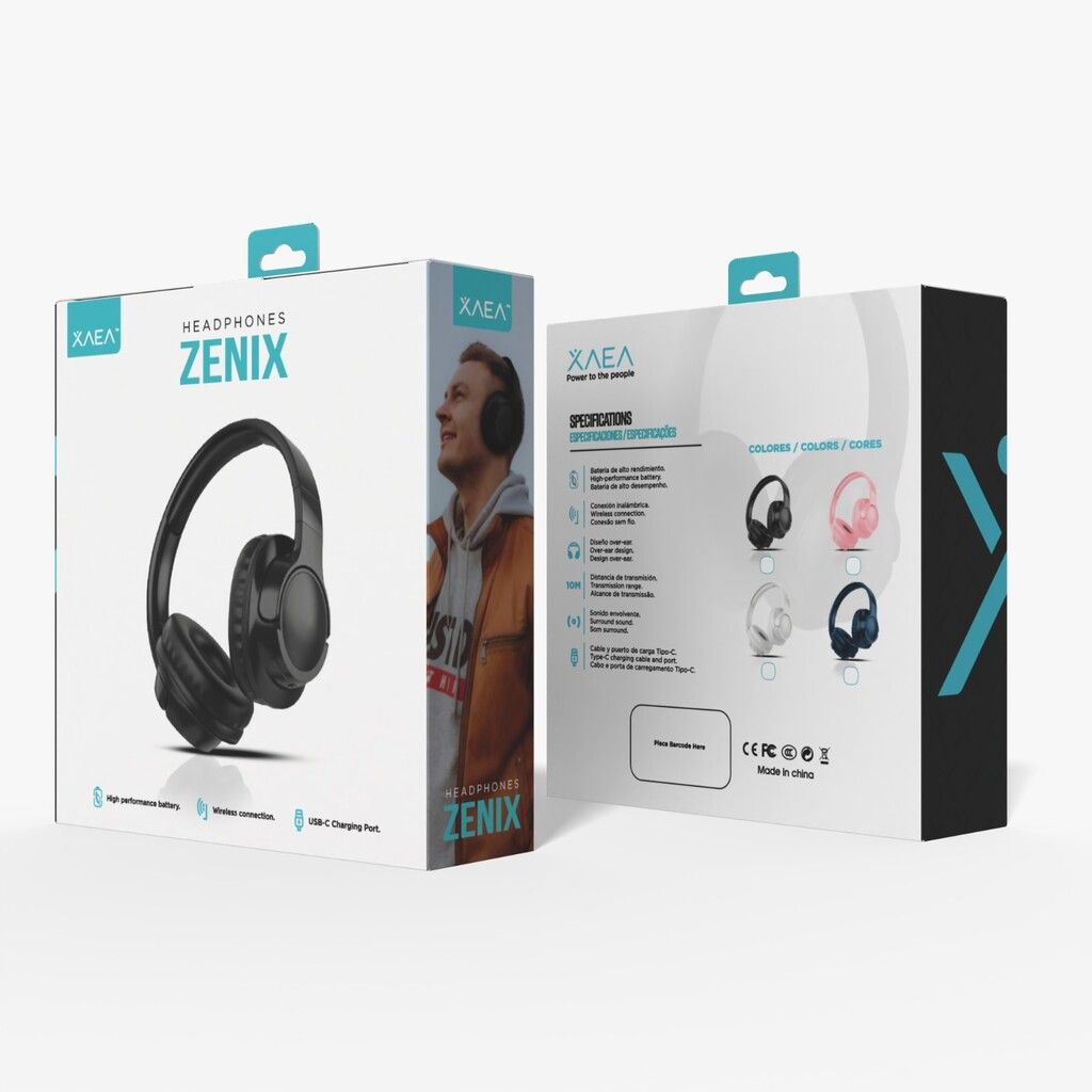 AURICULAR BT MODO-705 ZENIX - AZUL AURICULAR BT MODO-705 ZENIX - AZUL - Imagen 1