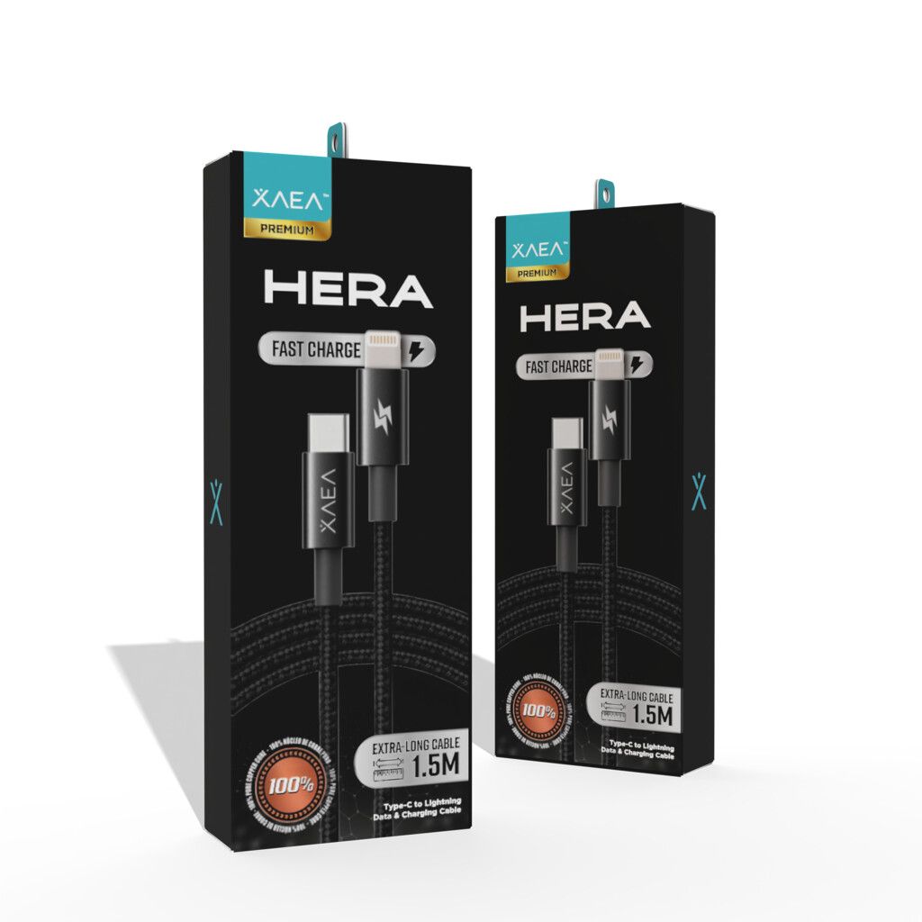 CABLE TIPO C LIGTHNING MODX-106 - HERA - XAEA - NEGRO CABLE TIPO C LIGTHNING MODX-106 - HERA - XAEA - NEGRO - Imagen 1